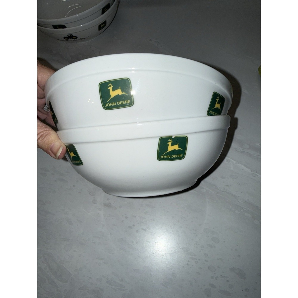2‎  John Deere 7" Bowls X 2 1/4" Deep